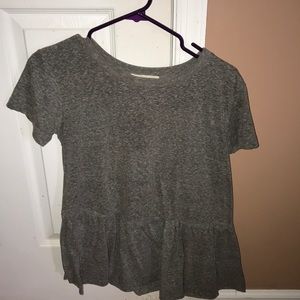 Urban Outfitters peplum t-shirt